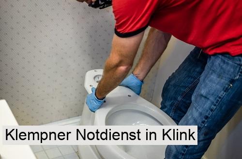 Klempner Notdienst in Klink
